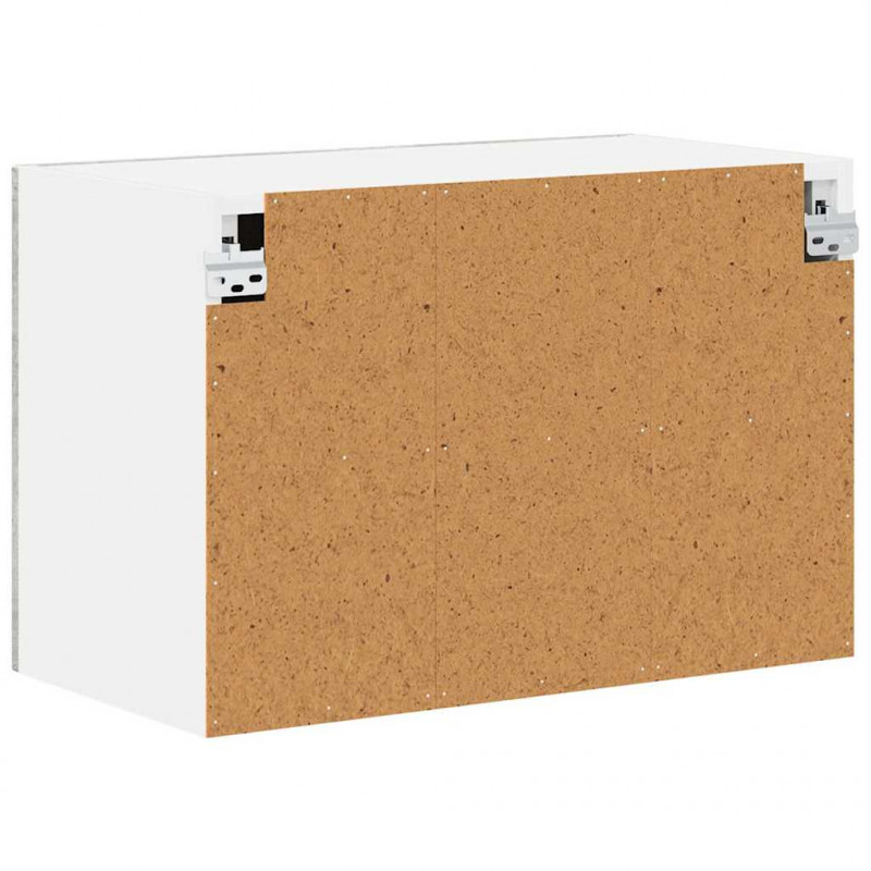 Szafki kuchenne naścienne 2 pcs Betonowy szary 60 x 31 x 40 cm