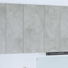 Szafka wisząca Betonowa szarość i biel 50 x 31 x 100 cm