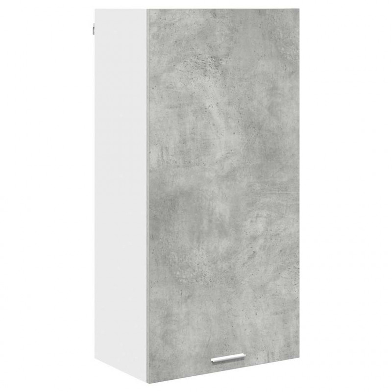 Szafka wisząca Betonowa szarość i biel 50 x 31 x 100 cm