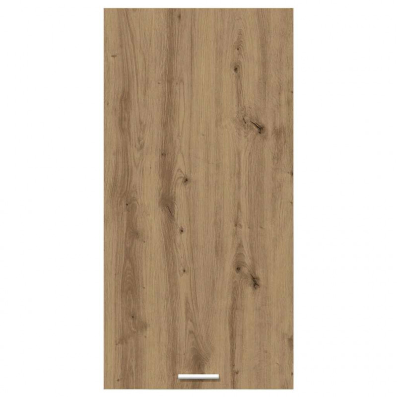 Szafka wisząca Dąb rzemieślniczy i biały 50 x 31 x 100 cm