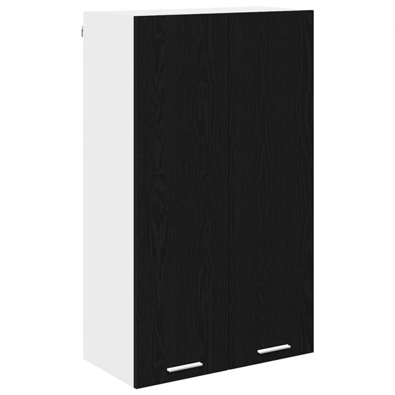 Szafka wisząca z przechowywaniem Czarny Dąb 60 x 31 x 100 cm
