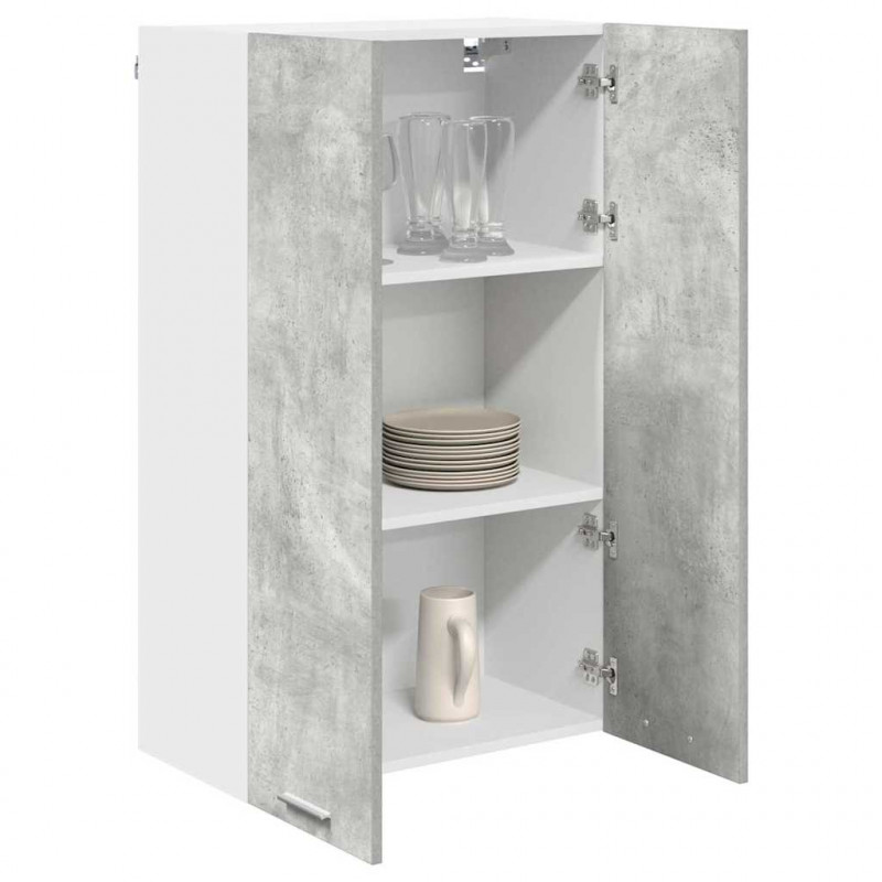Szafka wisząca z drzwiami Betonowy szary 60 x 31 x 100 cm