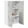 Szafka wisząca z drzwiami Betonowy szary 60 x 31 x 100 cm