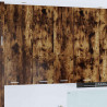Szafka wisząca z przechowywaniem Dąb wędzony 60 x 31 x 100 cm