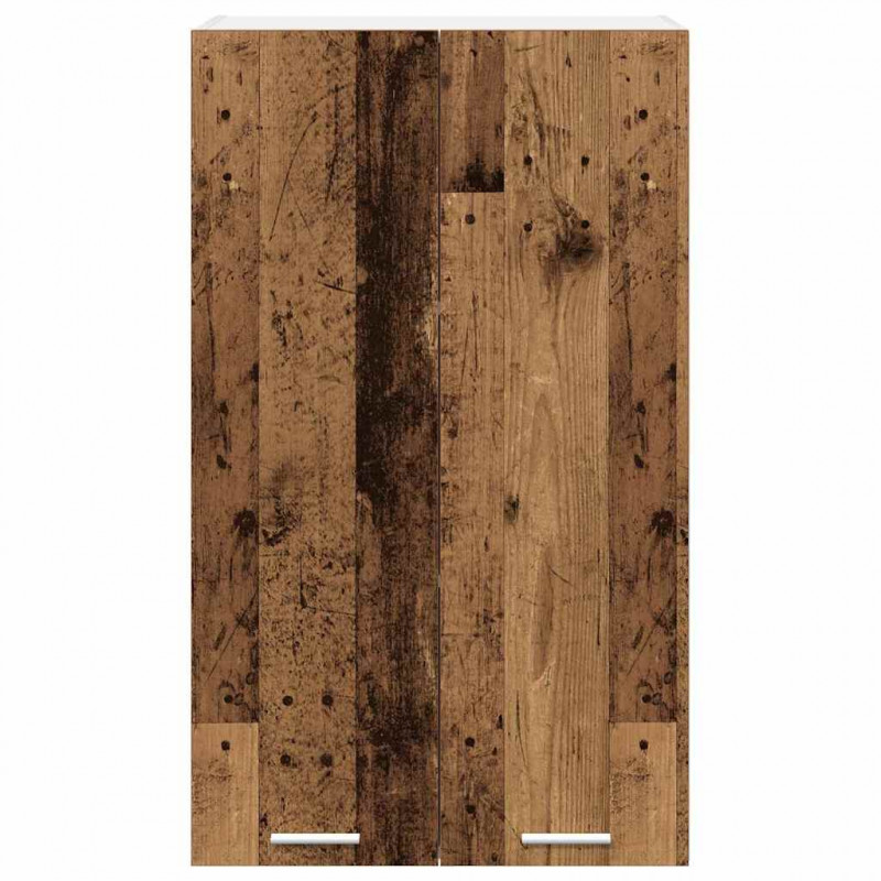 Szafka wisząca z przechowywaniem Stare drewno 60 x 31 x 100 cm