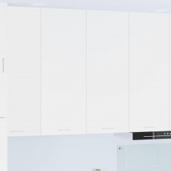 Szafka wisząca Biały 80 x 31 x 100 cm Materiał drewnopochodny