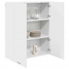 Szafka wisząca Biały 80 x 31 x 100 cm Materiał drewnopochodny