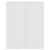 Szafka wisząca Biały 80 x 31 x 100 cm Materiał drewnopochodny