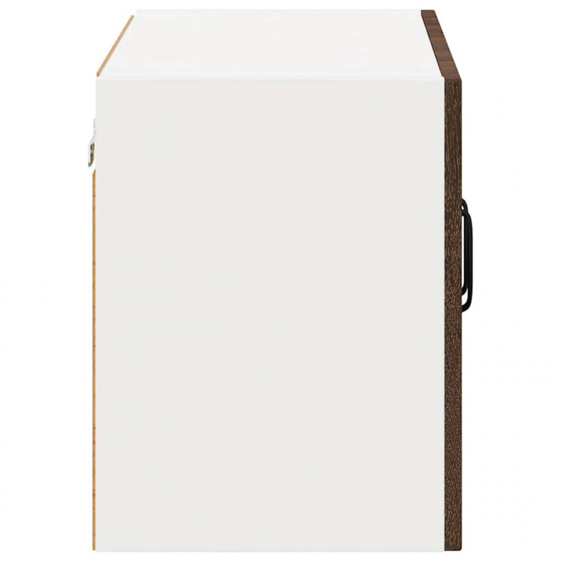 Szafki kuchenne naścienne 2 pcs Brązowy dąb 60 x 31 x 40 cm