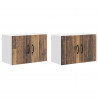 Szafki kuchenne naścienne 2 pcs Stare drewno 60 x 31 x 40 cm