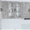 Szafka kuchenna Kalmar 2 pcs Betonowy szary 40 x 31 x 80 cm