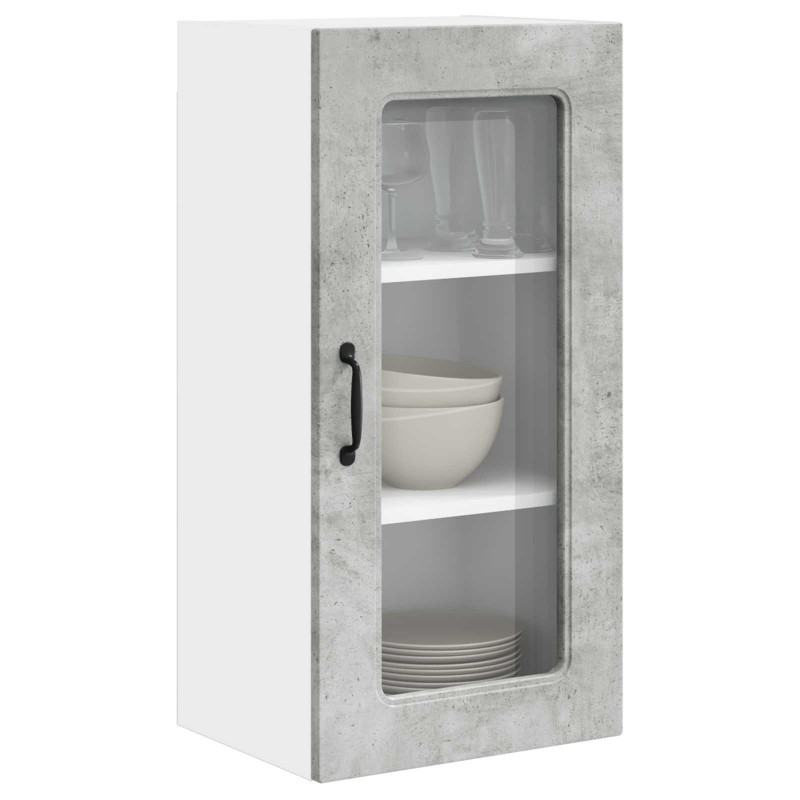 Szafka kuchenna Kalmar 2 pcs Betonowy szary 40 x 31 x 80 cm