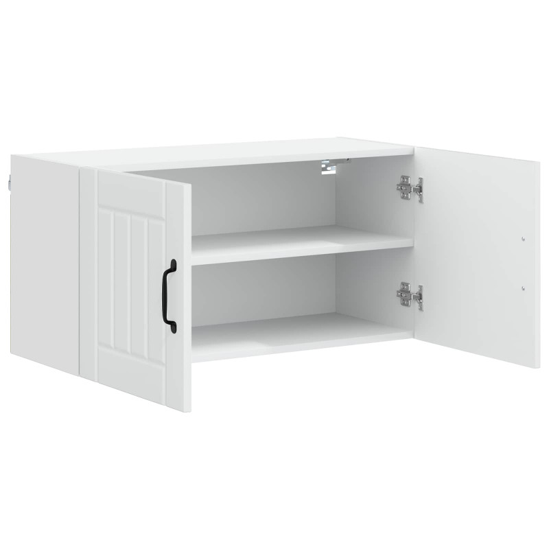 Szafka kuchenna Biały 80 x 31 x 40 cm Materiał drewnopochodny