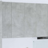 Szafka wisząca z drzwiami Betonowy szary 80 x 31 x 100 cm