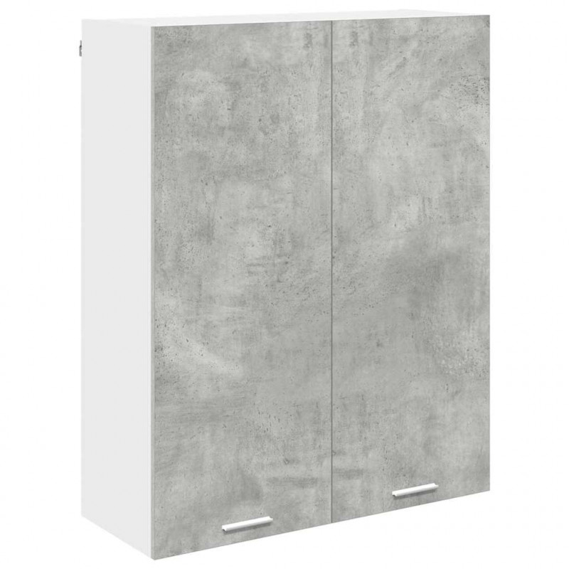Szafka wisząca z drzwiami Betonowy szary 80 x 31 x 100 cm