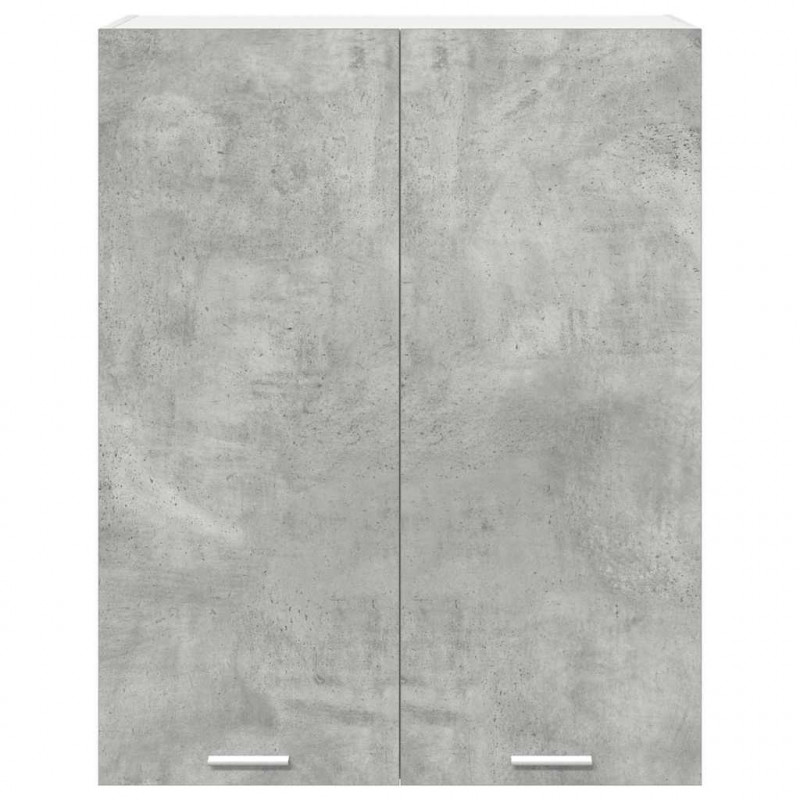Szafka wisząca z drzwiami Betonowy szary 80 x 31 x 100 cm