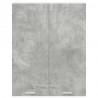 Szafka wisząca z drzwiami Betonowy szary 80 x 31 x 100 cm