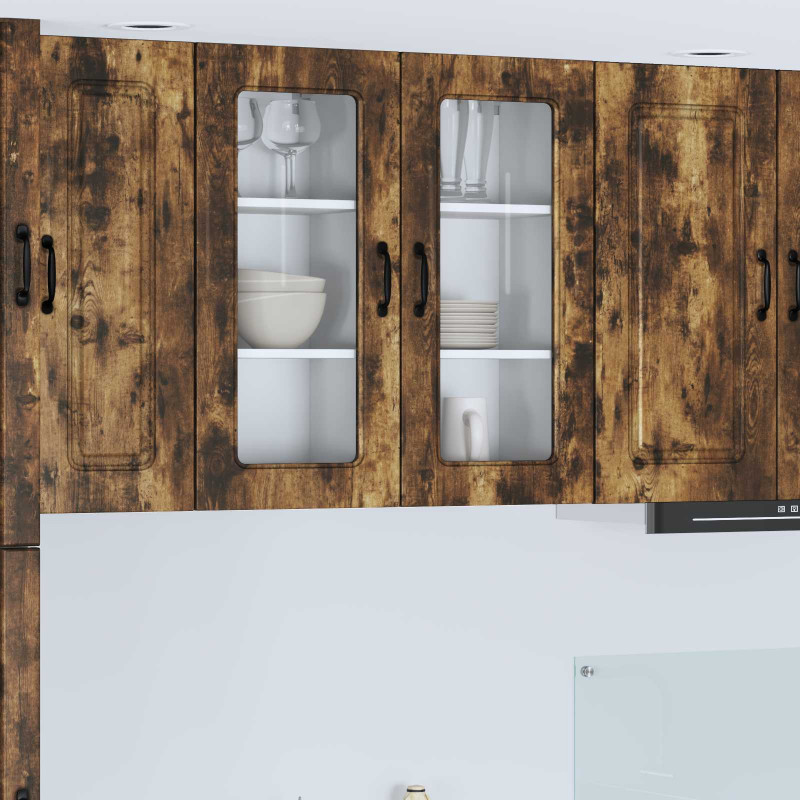 Szafka kuchenna Kalmar 2 pcs Dąb wędzony 40 x 31 x 80 cm