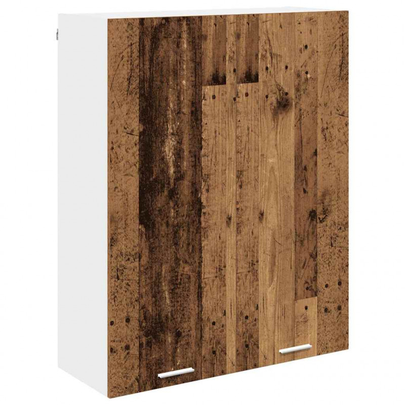 Szafka wisząca z przechowywaniem Stare drewno 80 x 31 x 100 cm