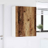 Szafka wisząca z przechowywaniem Stare drewno 80 x 31 x 100 cm