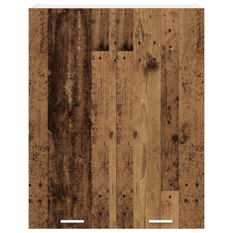 Szafka wisząca z przechowywaniem Stare drewno 80 x 31 x 100 cm