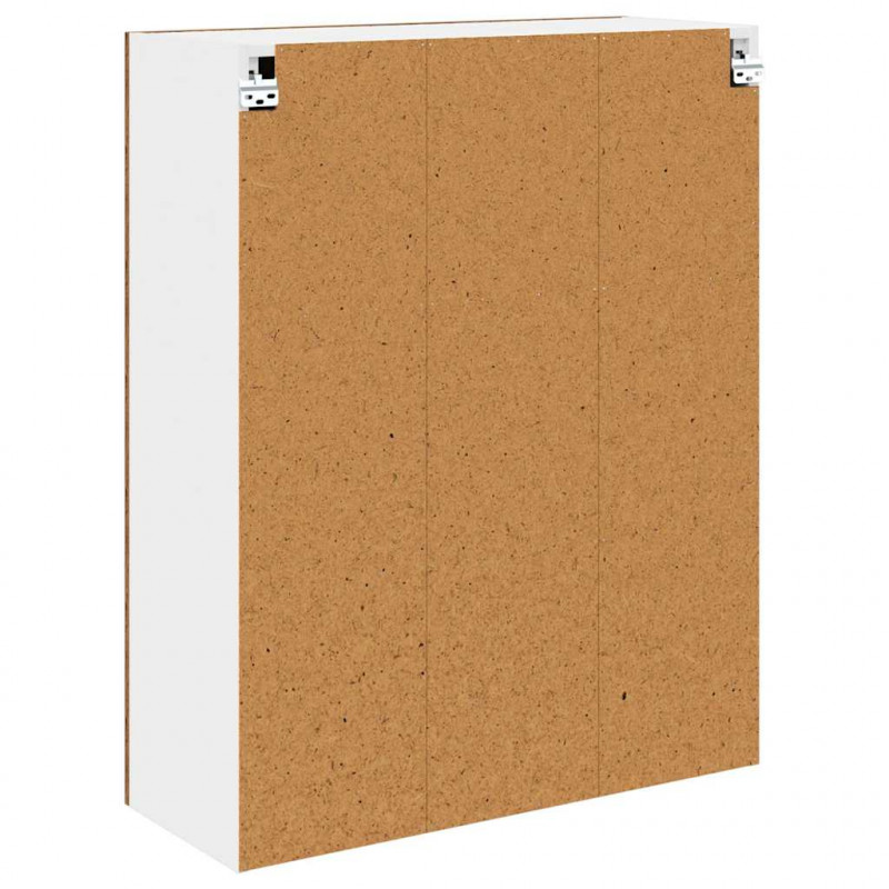 Szafka wisząca z przechowywaniem Stare drewno 80 x 31 x 100 cm