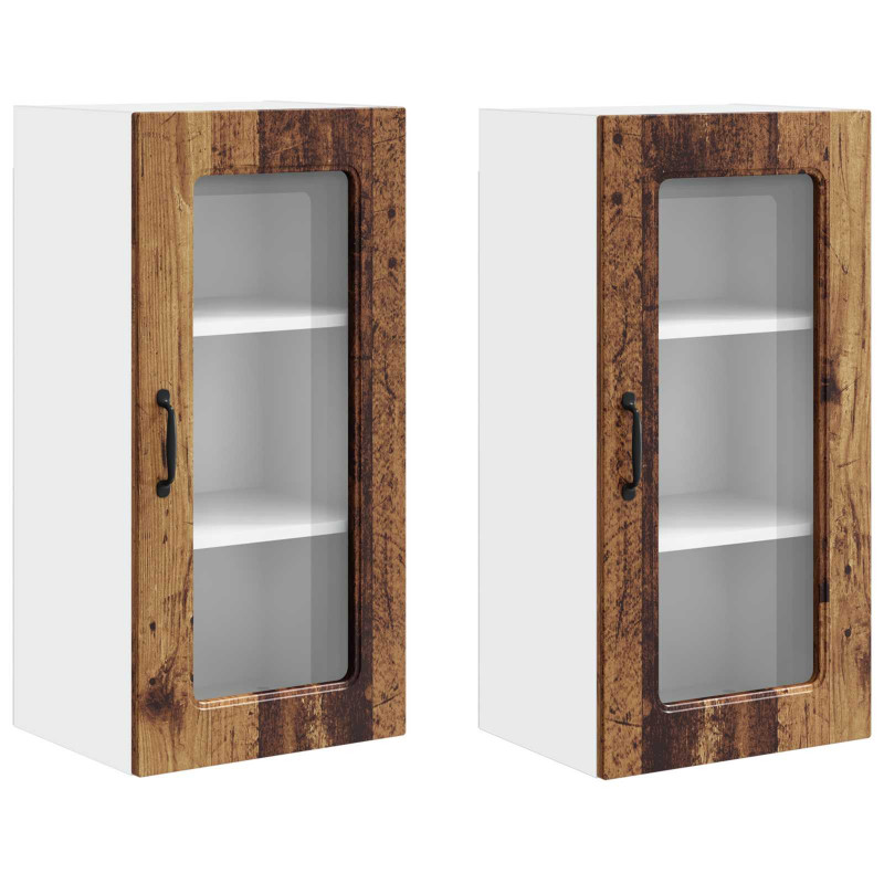Szafka kuchenna Kalmar 2 pcs Stare drewno 40 x 31 x 80 cm