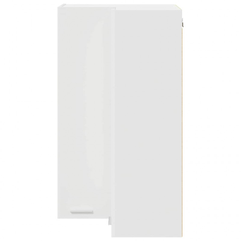 Szafka wisząca Biały 57 x 57 x 100 cm Materiał drewnopochodny