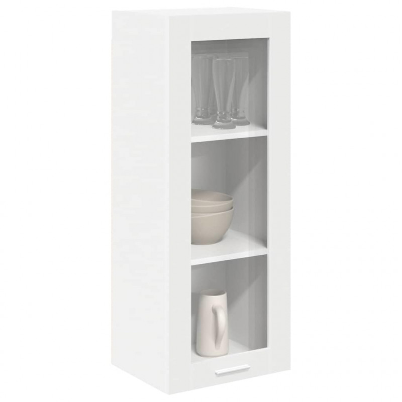 Szafka wisząca Biały 40 x 31 x 100 cm Materiał drewnopochodny