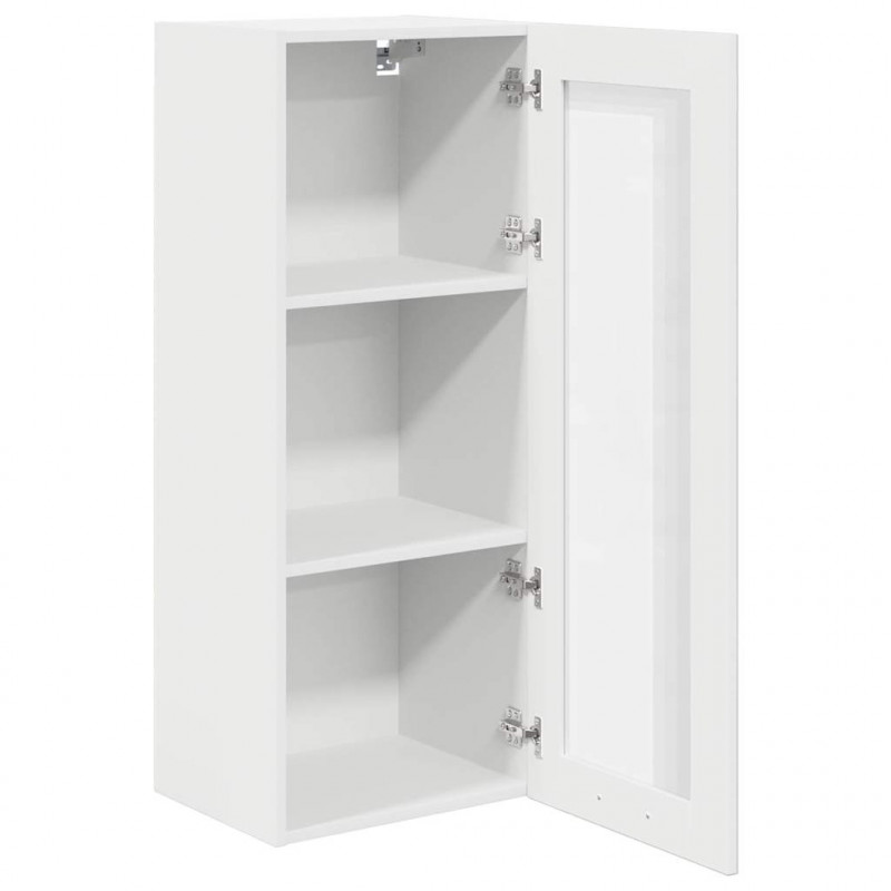 Szafka wisząca Biały 40 x 31 x 100 cm Materiał drewnopochodny