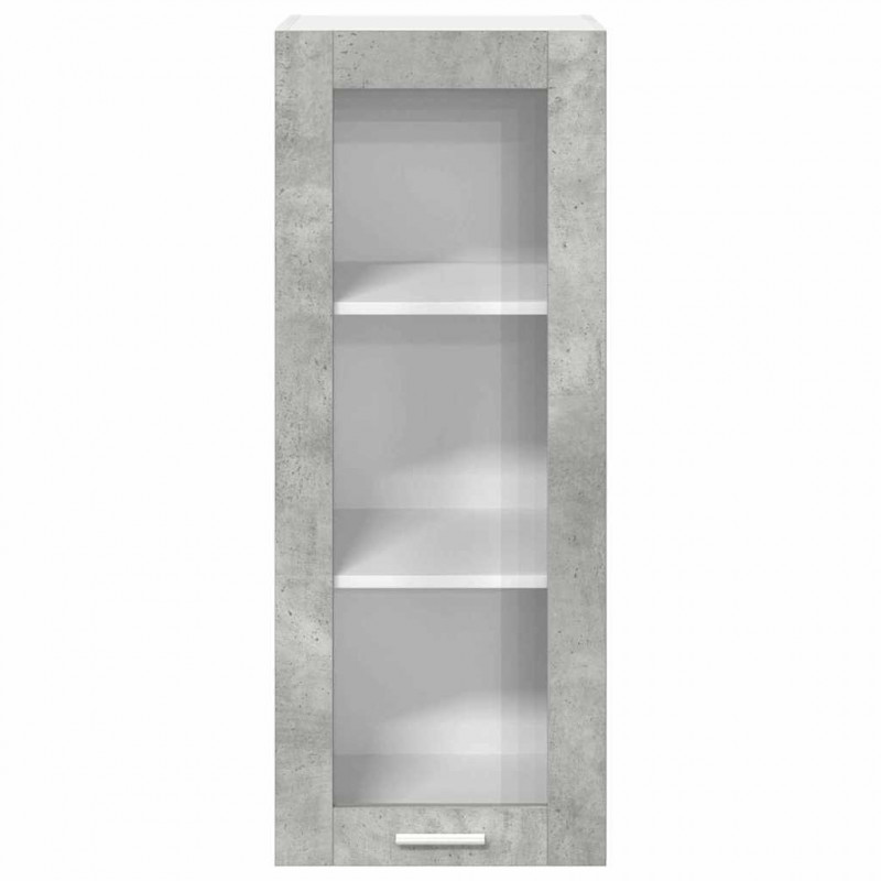 Szafka wisząca z drzwiami Betonowy szary 40 x 31 x 100 cm