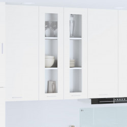 Szafka wisząca Biały 60 x 31 x 100 cm Materiał drewnopochodny