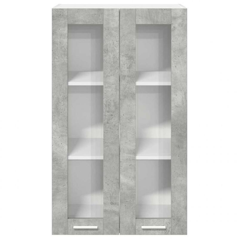 Szafka wisząca z drzwiami Betonowy szary 60 x 31 x 100 cm