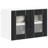 Szafka kuchenna 2 pcs Czarny 60 x 31 x 40 cm