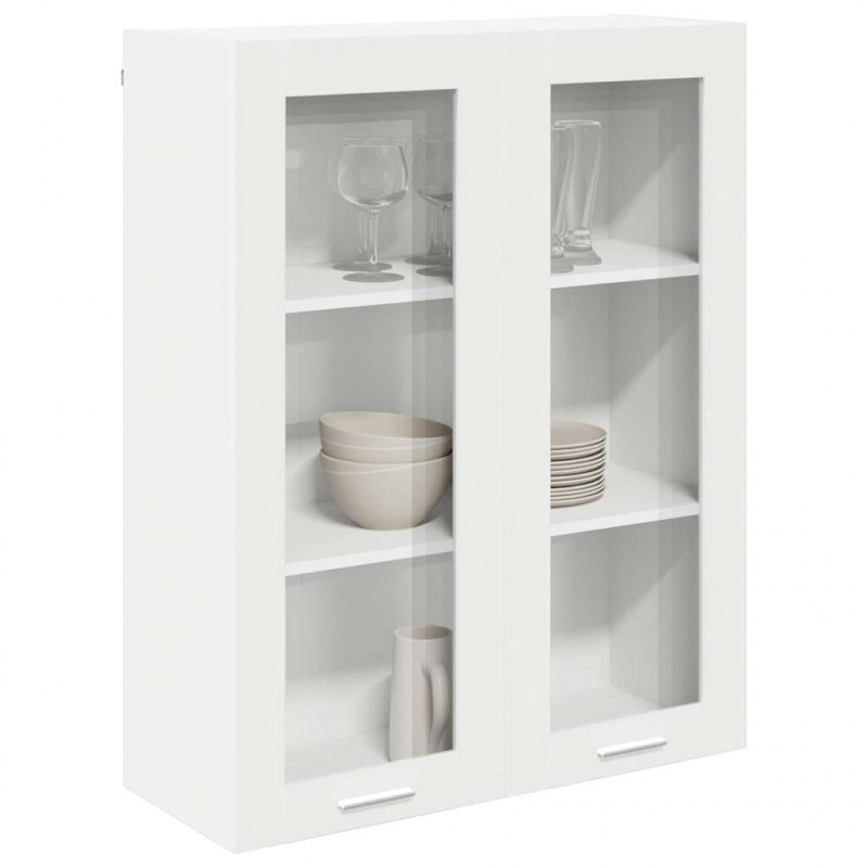 Szafka wisząca Biały 80 x 31 x 100 cm Materiał drewnopochodny