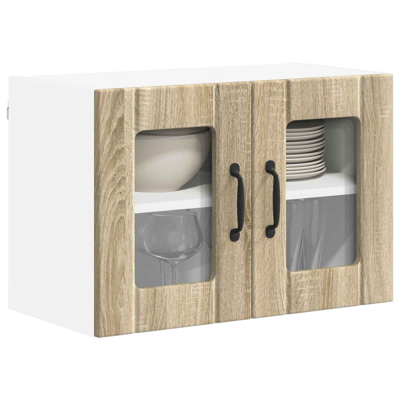 Szafka kuchenna 2 pcs Dąb Sonoma 60 x 31 x 40 cm