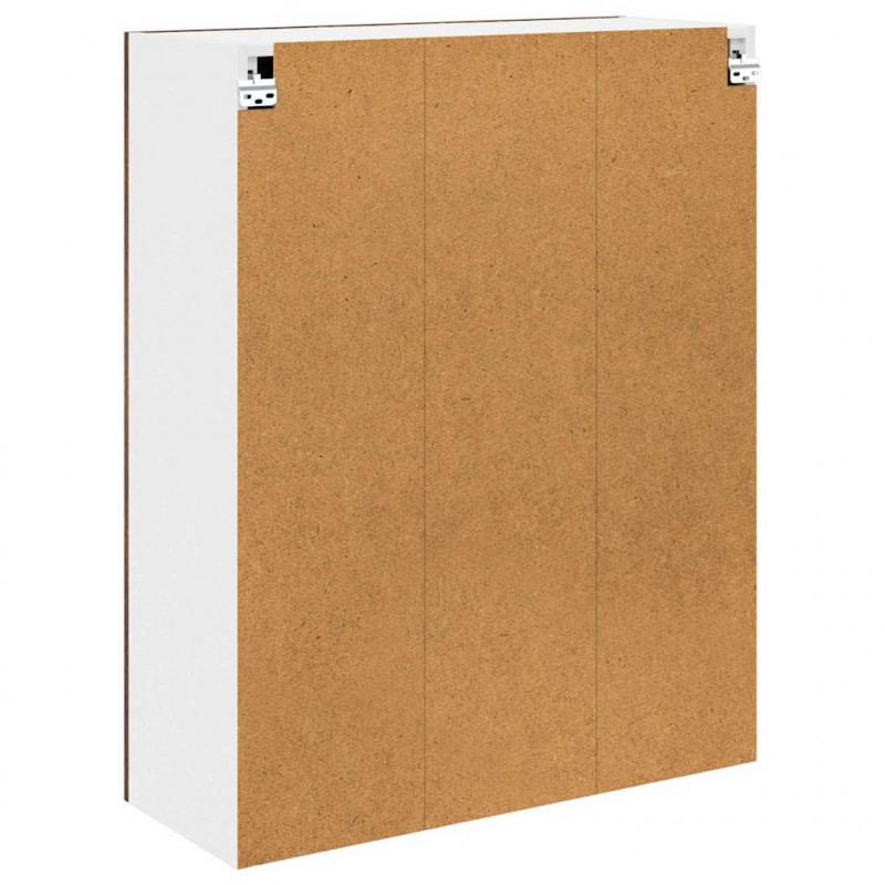 Szafka wisząca z przechowywaniem Dąb wędzony 80 x 31 x 100 cm