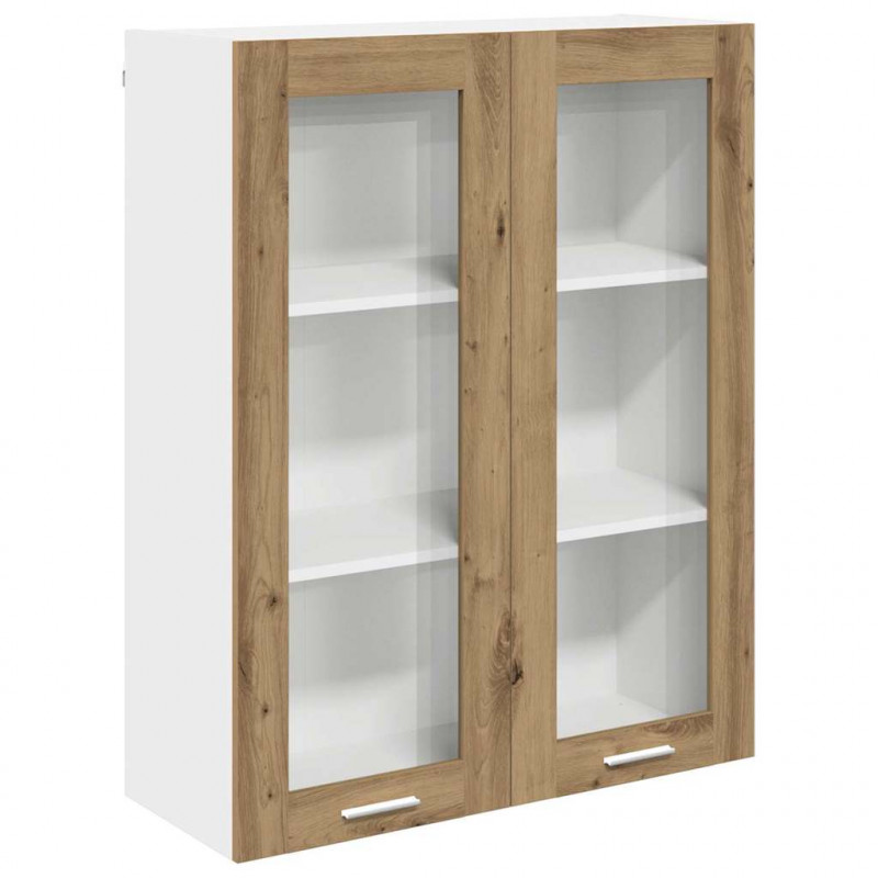 Szafka wisząca z drzwiami Dąb rzemieślniczy 80 x 31 x 100 cm