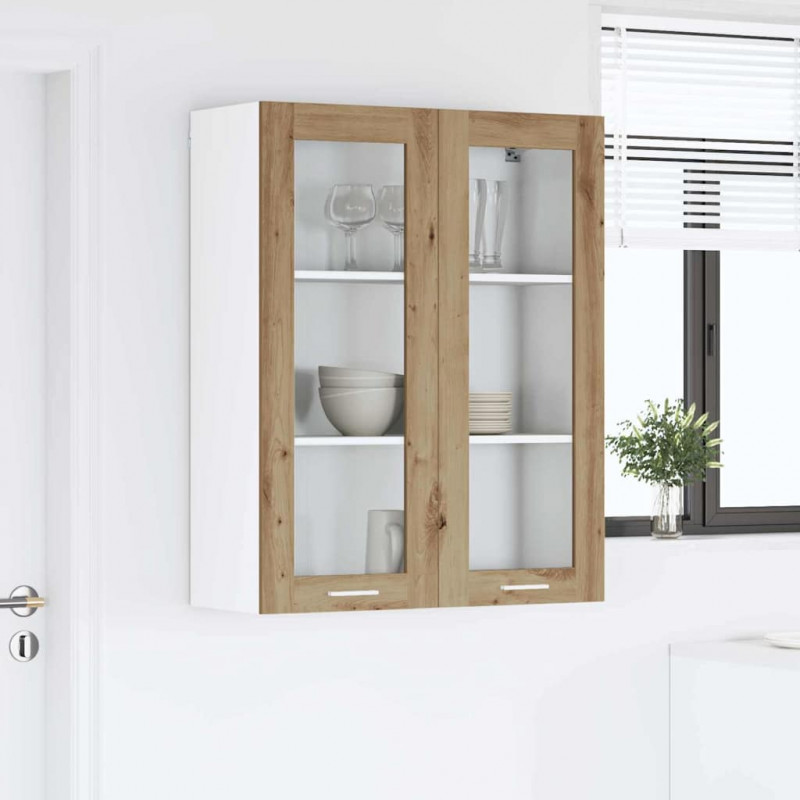 Szafka wisząca z drzwiami Dąb rzemieślniczy 80 x 31 x 100 cm