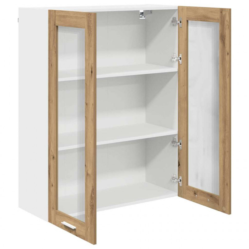 Szafka wisząca z drzwiami Dąb rzemieślniczy 80 x 31 x 100 cm