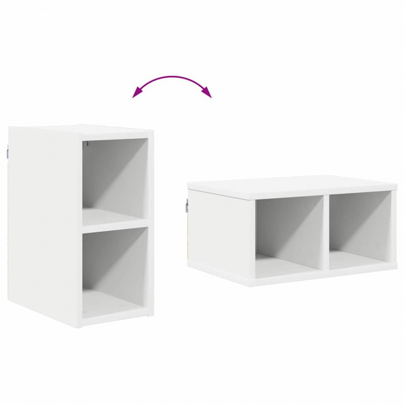 Szafka wisząca Biały 20 x 29,5 x 40 cm Materiał drewnopochodny