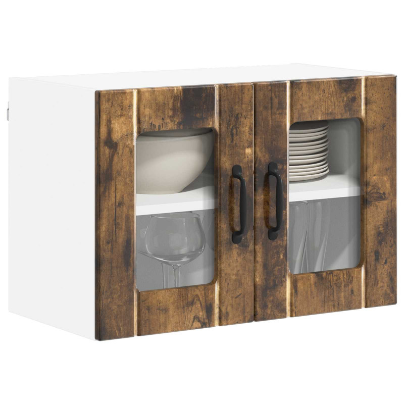 Szafka kuchenna 2 pcs Dąb wędzony 60 x 31 x 40 cm