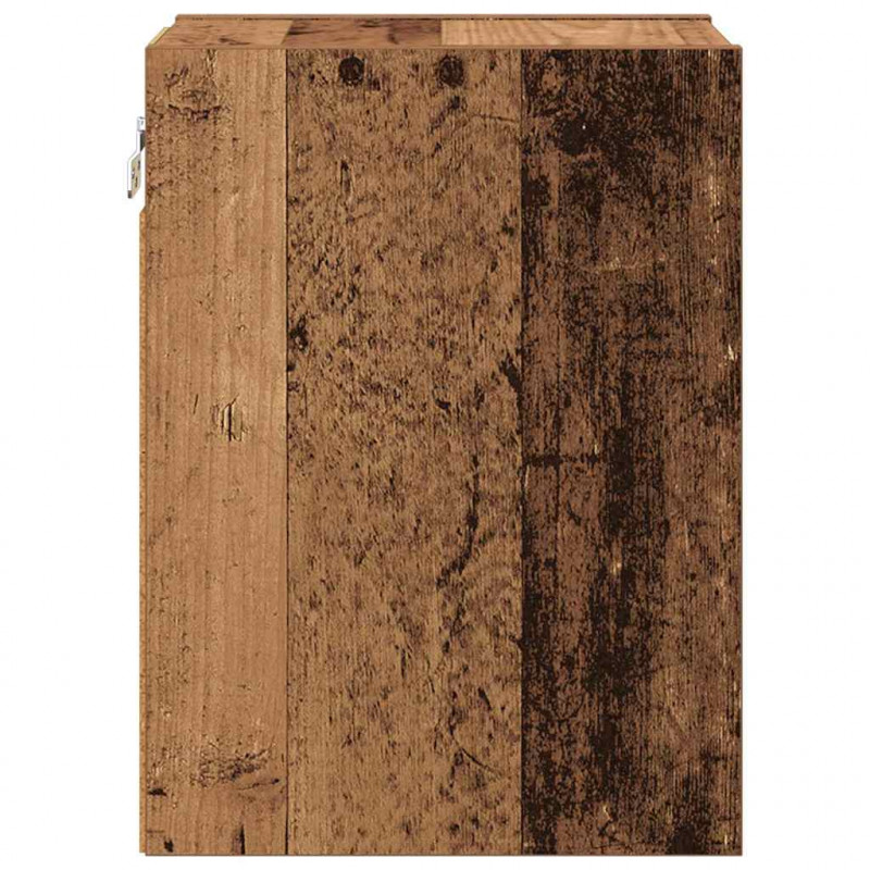 Szafka wisząca z przechowywaniem Stare drewno 20 x 29,5 x 40 cm