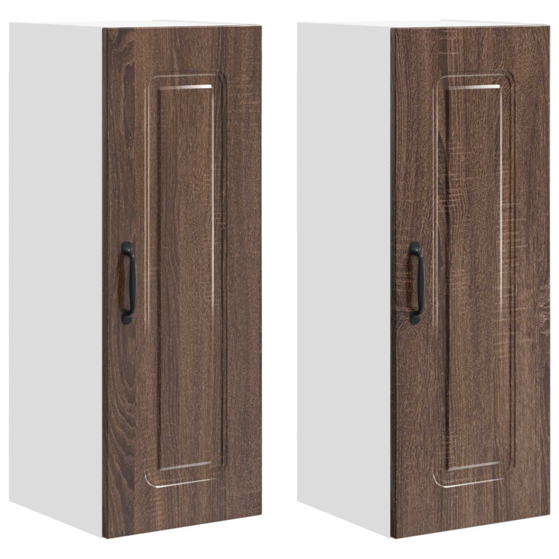 Szafka kuchenna Kalmar 2 pcs Brązowy dąb 30 x 31 x 80 cm