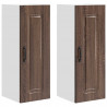 Szafka kuchenna Kalmar 2 pcs Brązowy dąb 30 x 31 x 80 cm