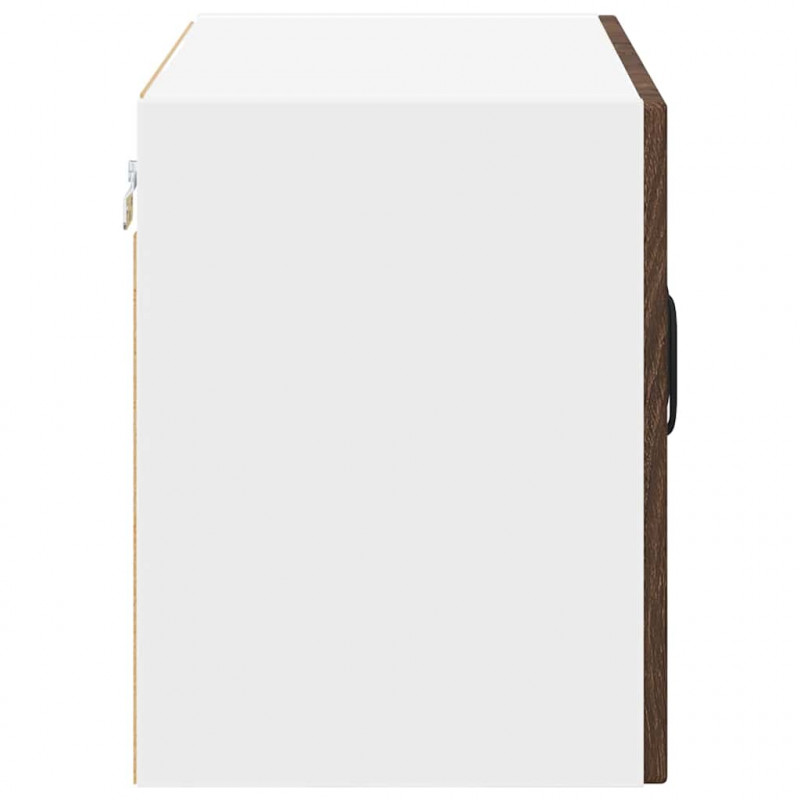Szafki kuchenne naścienne 2 pcs Brązowy dąb 60 x 31 x 40 cm
