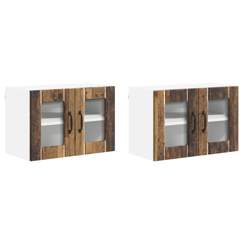 Szafka kuchenna 2 pcs Stare drewno 60 x 31 x 40 cm