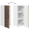Szafka kuchenna Kalmar 2 pcs Stare drewno 30 x 31 x 80 cm