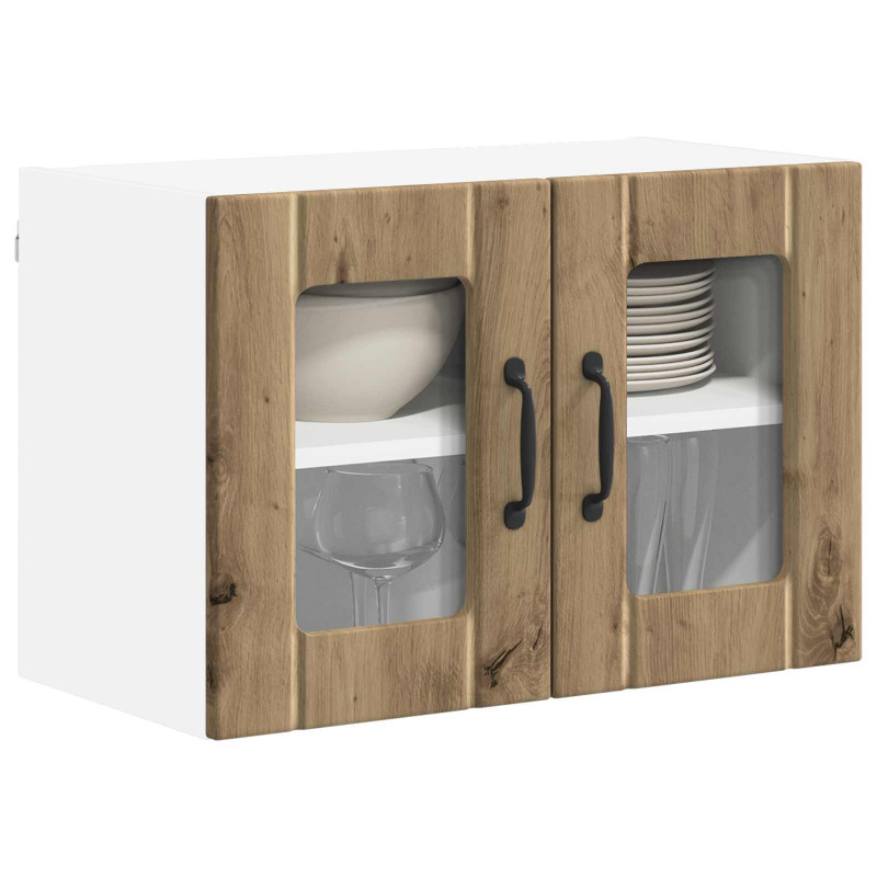 Szafka kuchenna 2 pcs Dąb rzemieślniczy 60 x 31 x 40 cm