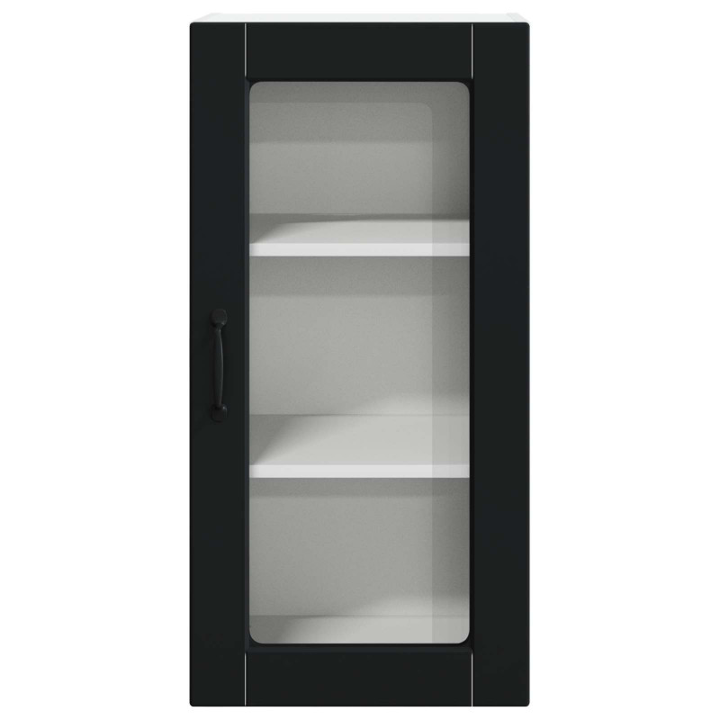 Szafka kuchenna 2 pcs Czarny 40 x 31 x 80 cm